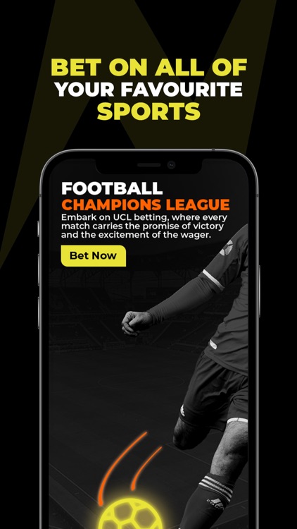 NRG Bet App Screenshot