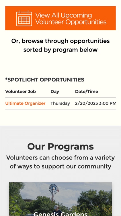 Mobile Loaves & Fishes Portal