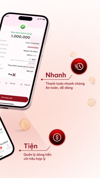 PayX: Tài chính thông minh screenshot-3