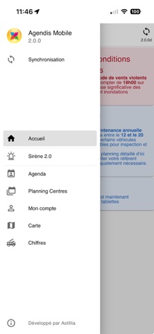 Agendis Mobile Screenshot 2 of 3
