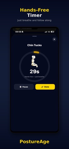 Posture Correction: PostureAge Screenshot 2 of 7