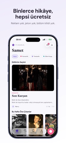 Bluma: Read & Write Stories iPhone screenshot 1