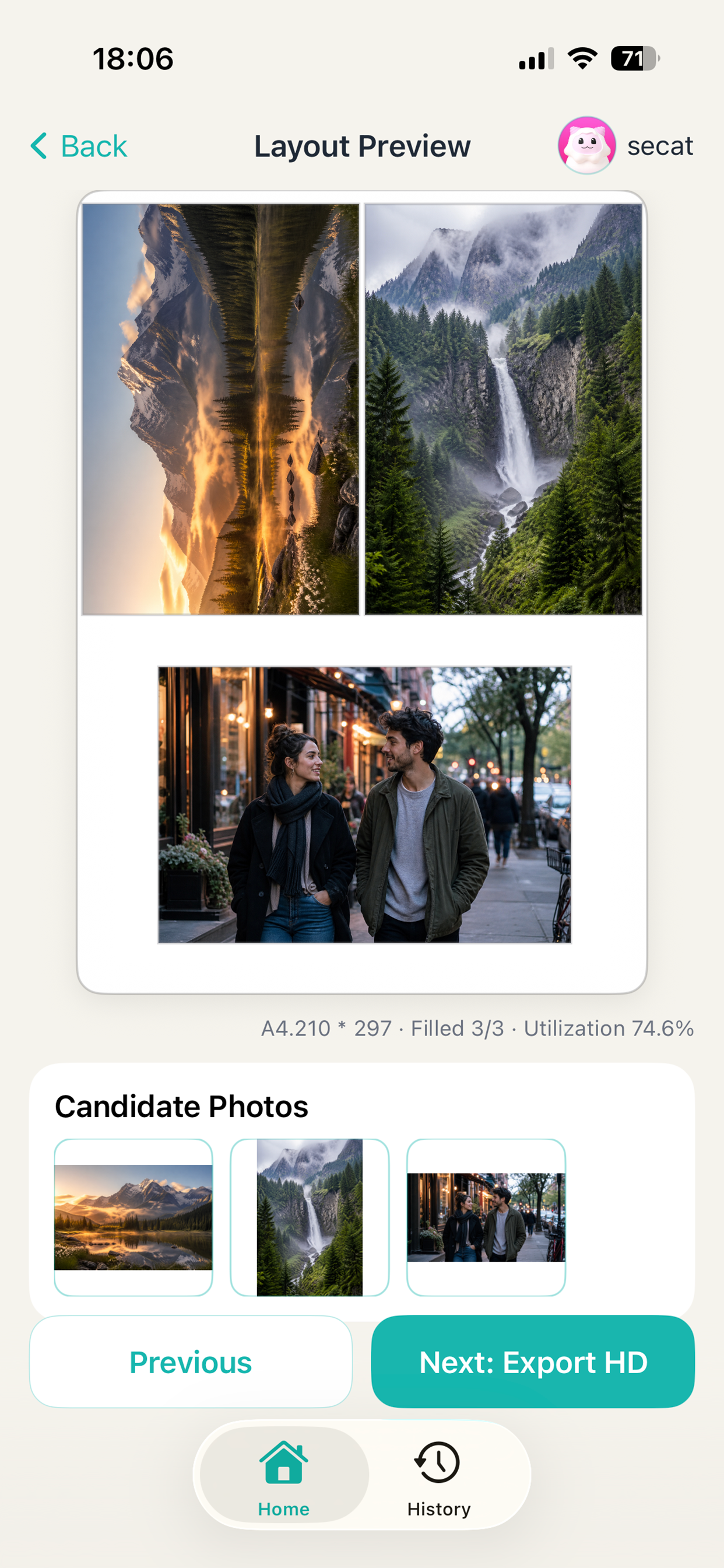 Seacat Photo Layout screenshot 5