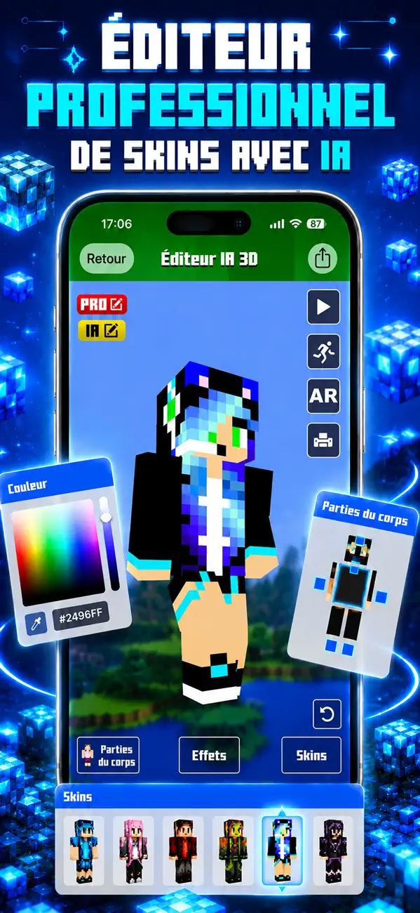 Screenshot #3 pour Skins pour Minecraft MCPE