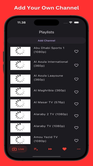 Yacine IPTV Player - Sports Screenshot