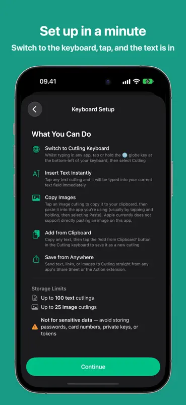 Cutling - Clipboard Keyboard screenshot 4 of 5