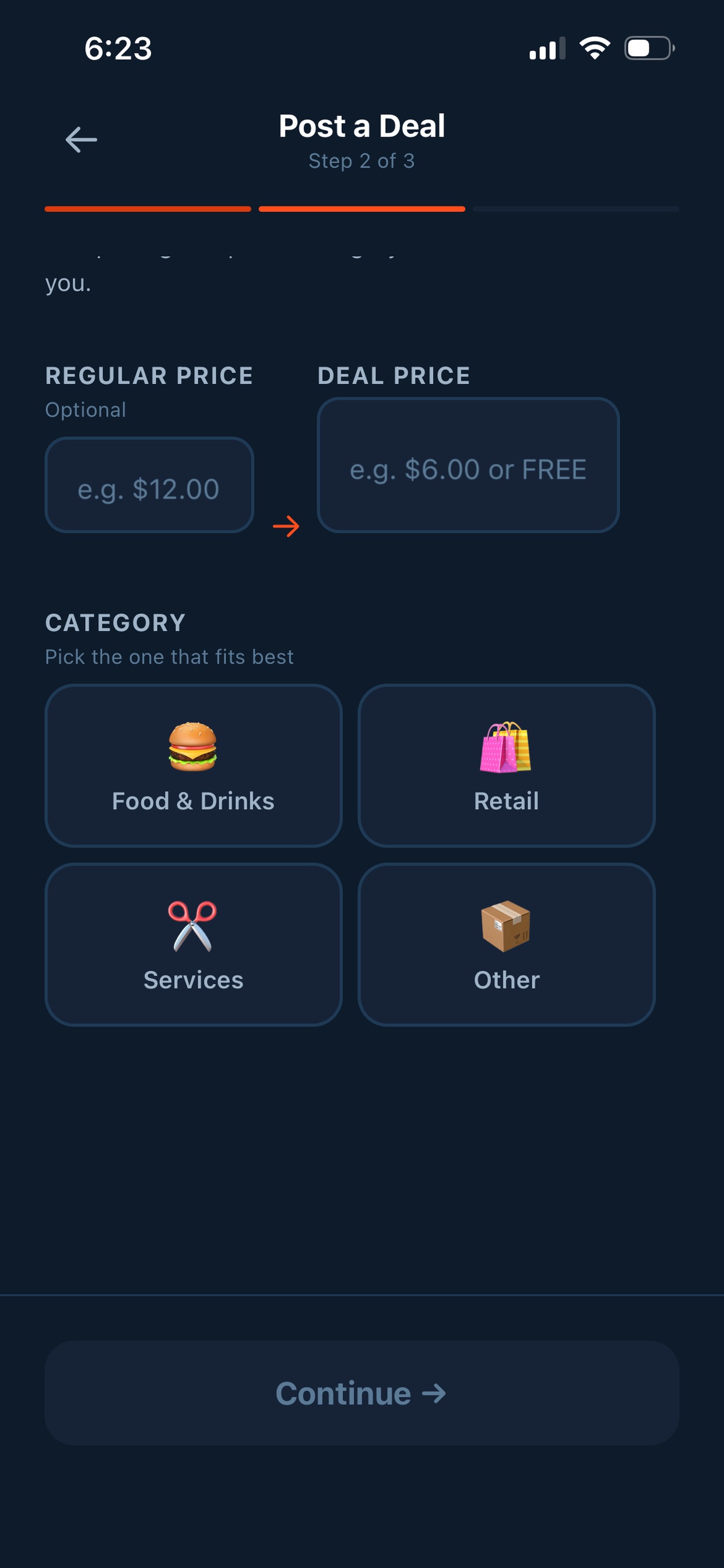 Screenshot 2 of FlyerBuzz