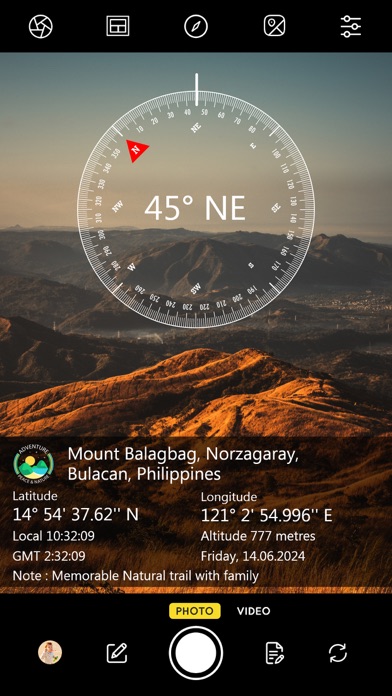 GPS Map Camera Lite: Timestamp Screenshot
