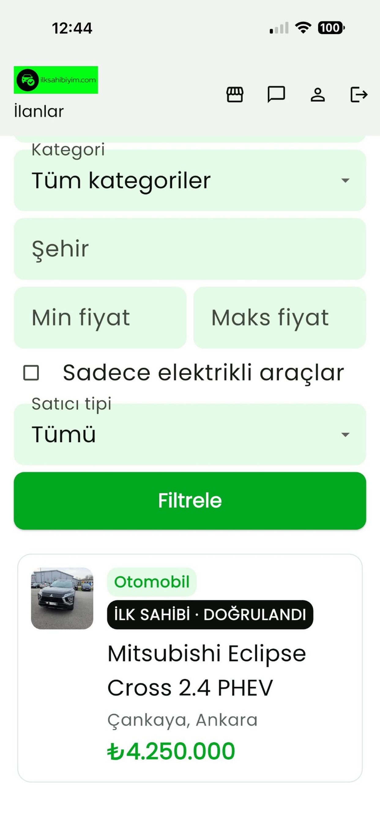 Screenshot 2 of ilksahibiyim.com