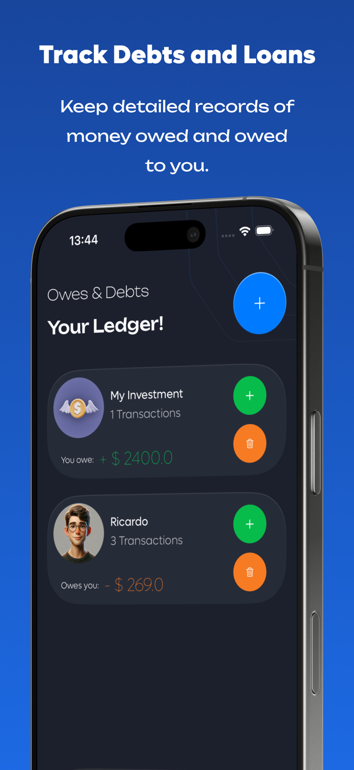 FinBud Budget  Debts Tracker