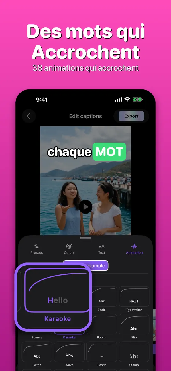 Screenshot #2 pour Sous-titres : AI Captions