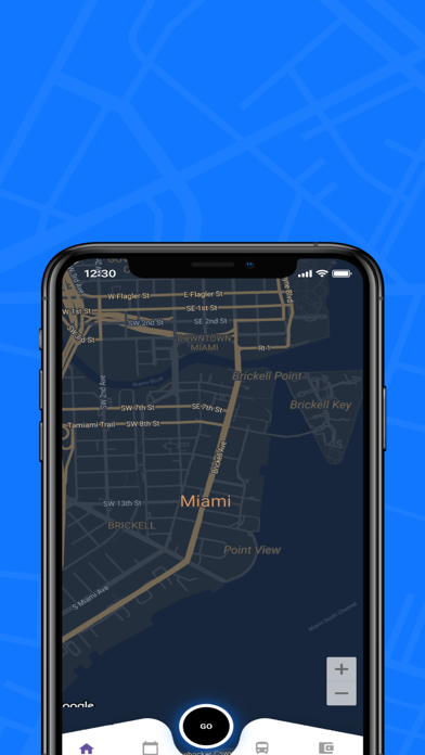 TERA Driver App Screenshot