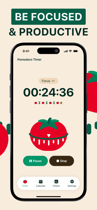 Pomodoro Timer: Focus Booster Screenshot 4 of 4