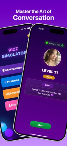 Rizz Simulator iPhone screenshot
