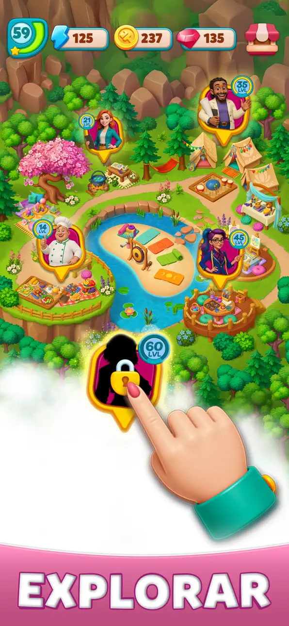Party Project: Merge Makeover Hack screenshot 4 - iOS game interface
