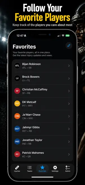 Injury Report screenshot 4