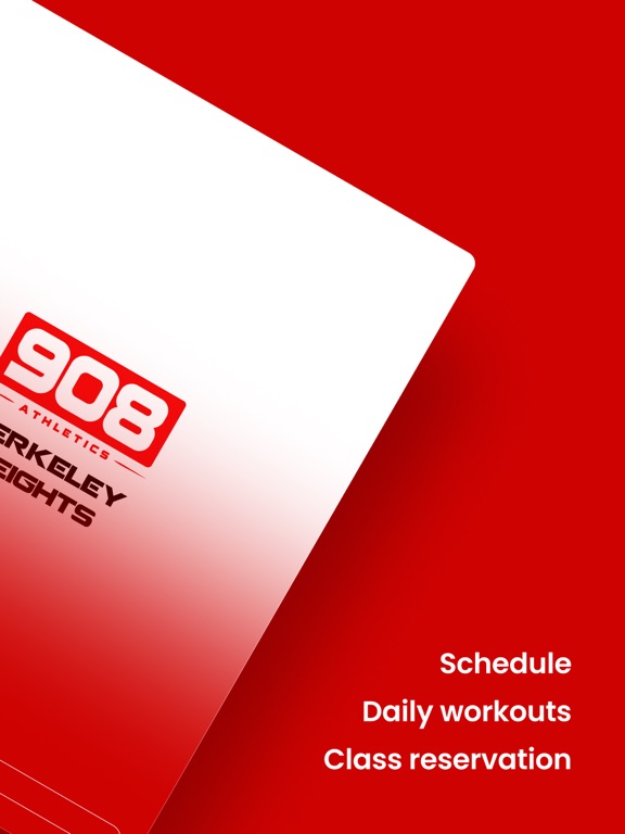 908 Athletics BH iPad screenshot 2 - Health & Fitness app