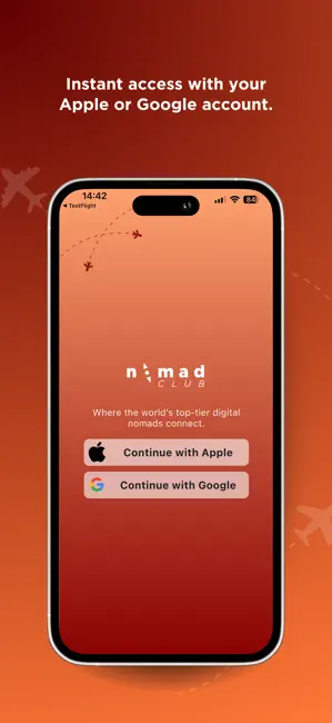 Nomad Club - Global Community iPhone screenshot 1