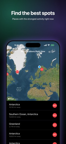 AuroraX: Aurora Forecast Screenshot 4 of 5
