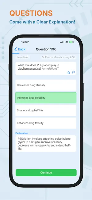 BioPharma Knowledge Test screenshot 3