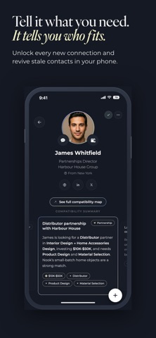 Mētan: Digital Business Card screenshot