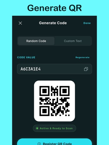 Alarm Scan: Barcode Wake Up iPad screenshot
