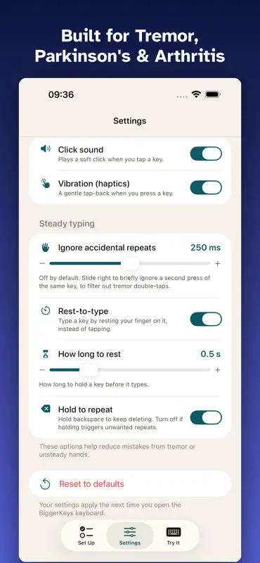 BiggerKeys: Large Key Typing screenshot 2 of 6