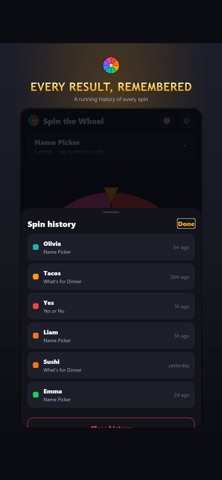 Spin Wheel: Random Name Picker Screenshot 6 of 8