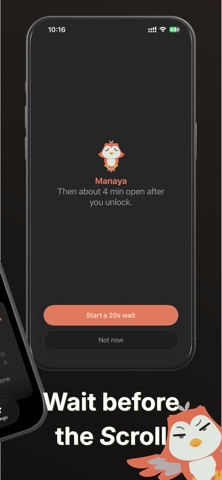 Manaya: Stop Doomscrolling Screenshot 2 of 5