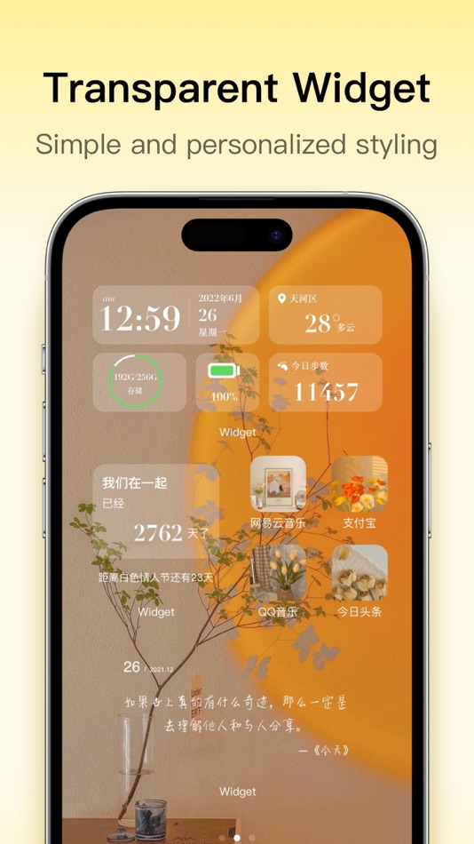 #5. Colorful Widget- Icon & Themes (iOS) 由: Guangzhou ZHIFENG Information Technology Co.,Ltd.
