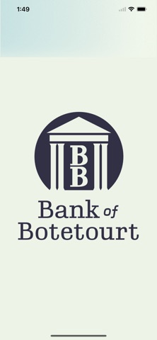 Bank of Botetourt iPhone screenshot