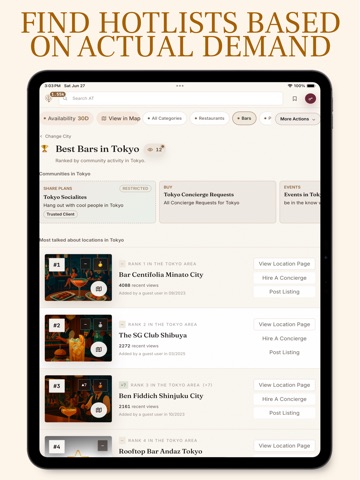 Appointment Trader iPad screenshot