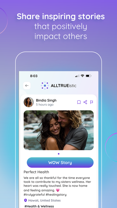 ALLTRUEistic Social Meditation Screenshot