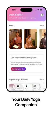 Bodsphere: Yoga & Meditation screenshot