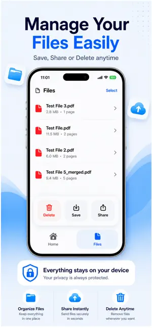 ShrinkPDF Go: Compress & Merge screenshot 4