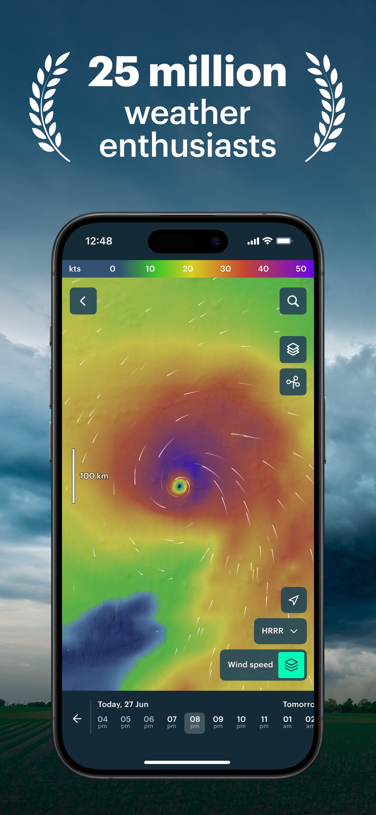 Windy.app — Wind, Tides, Radar screenshot 1