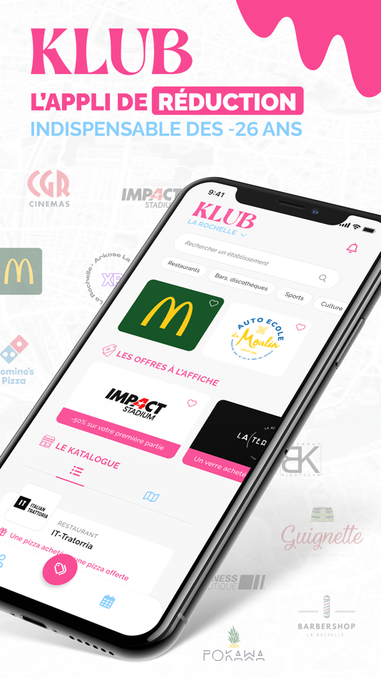 #1. Klub App (iOS) By: Rhinos Solutions