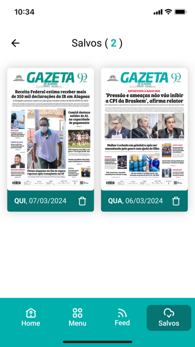 Gazeta de Alagoas Screenshot