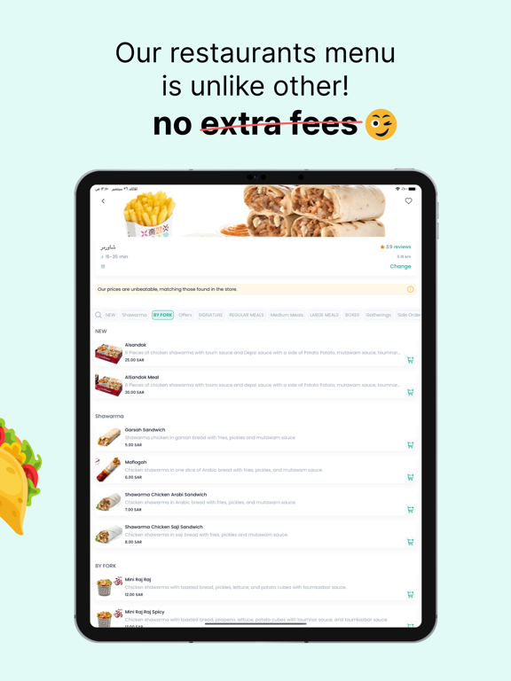 Mr Mandoob | Anything Delivery iPad screenshot 5 - Food & Drink app
