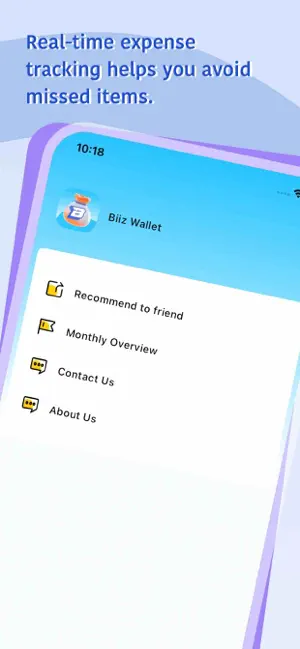 Biiz Wallet iPhone screenshot 4