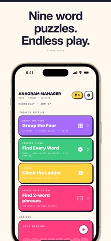 Anagram Manager: Word Puzzles Screenshot 1 of 5