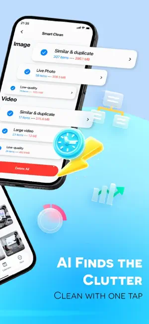 Purixa: AI Phone Cleaner screenshot 2