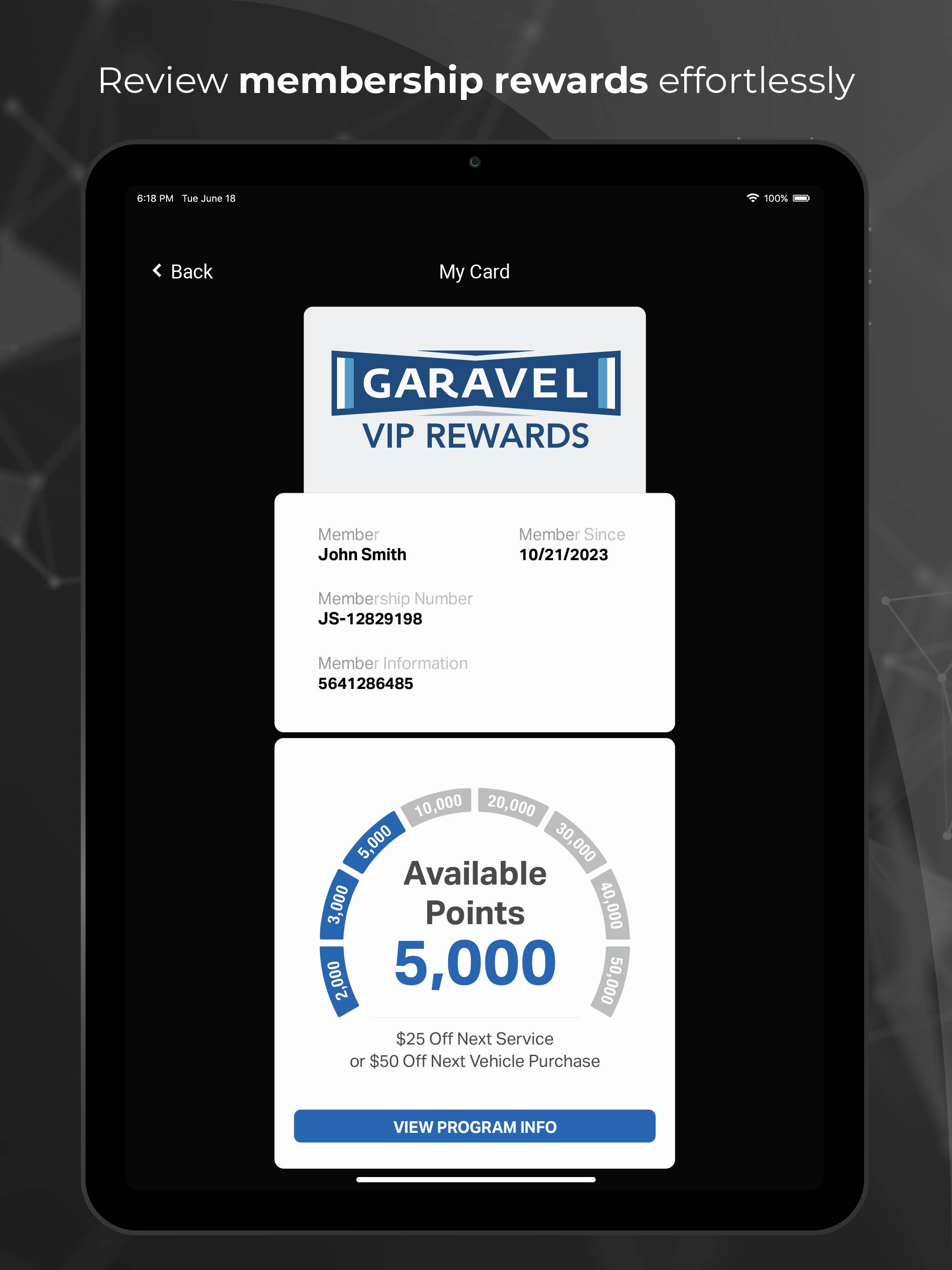 Garavel VIP Rewards screenshot 11