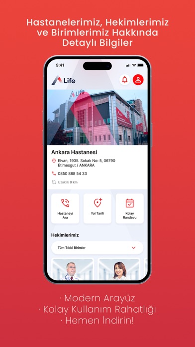 A Life Sağlık Screenshot