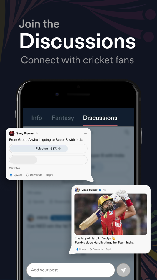 #5. CREX - Just Cricket (iOS) Door: Parthtech Developers LLP
