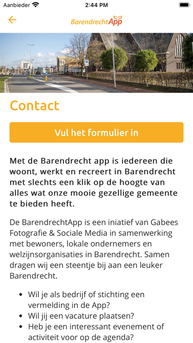 De BarendrechtApp Screenshot