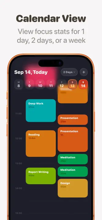 FocusPomo · Pomodoro Timer : capture d’écran 4 sur 7