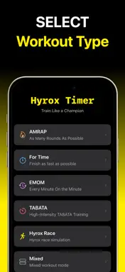 Hyrox Timer screenshot 2