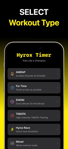 Hyrox Timer Screenshot 2 of 7