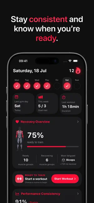 Aveldo: Track Gym Progress screenshot 1